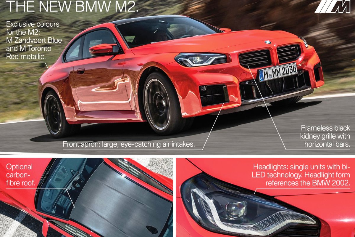 Нове спорт-купе BMW M2: задній привод, «механіка», власний дизайн