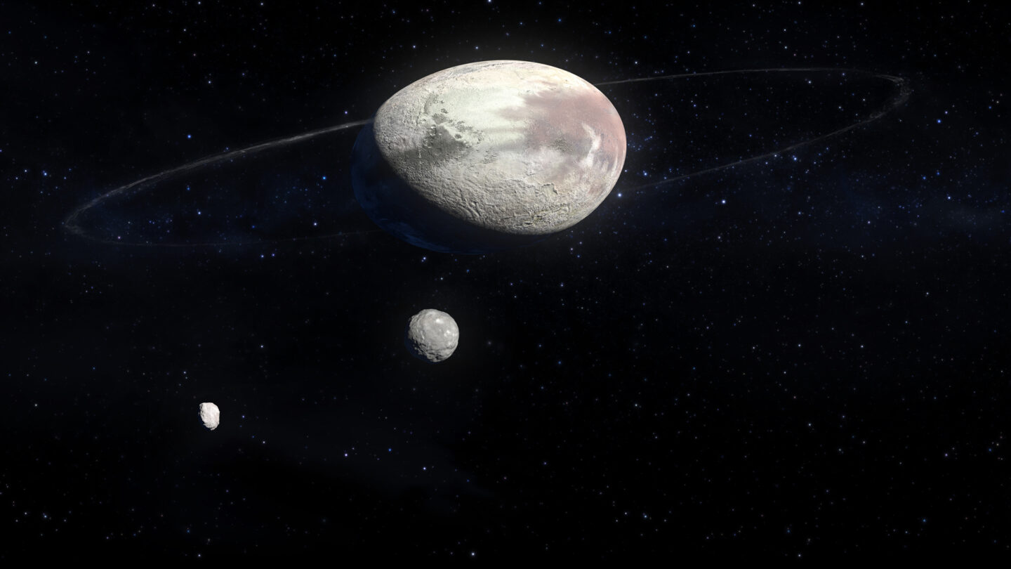 NASA investigates the origin of the mysterious dwarf planet Haumea