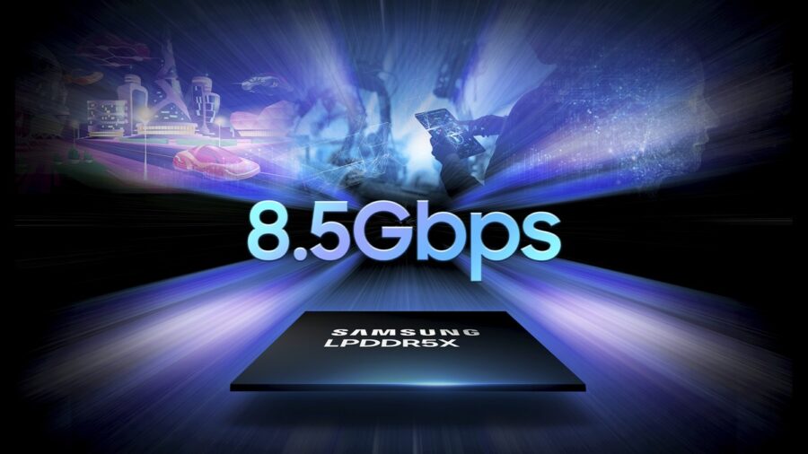 Samsung анонсувала найшвидшу пам’ять LPDDR5X DRAM