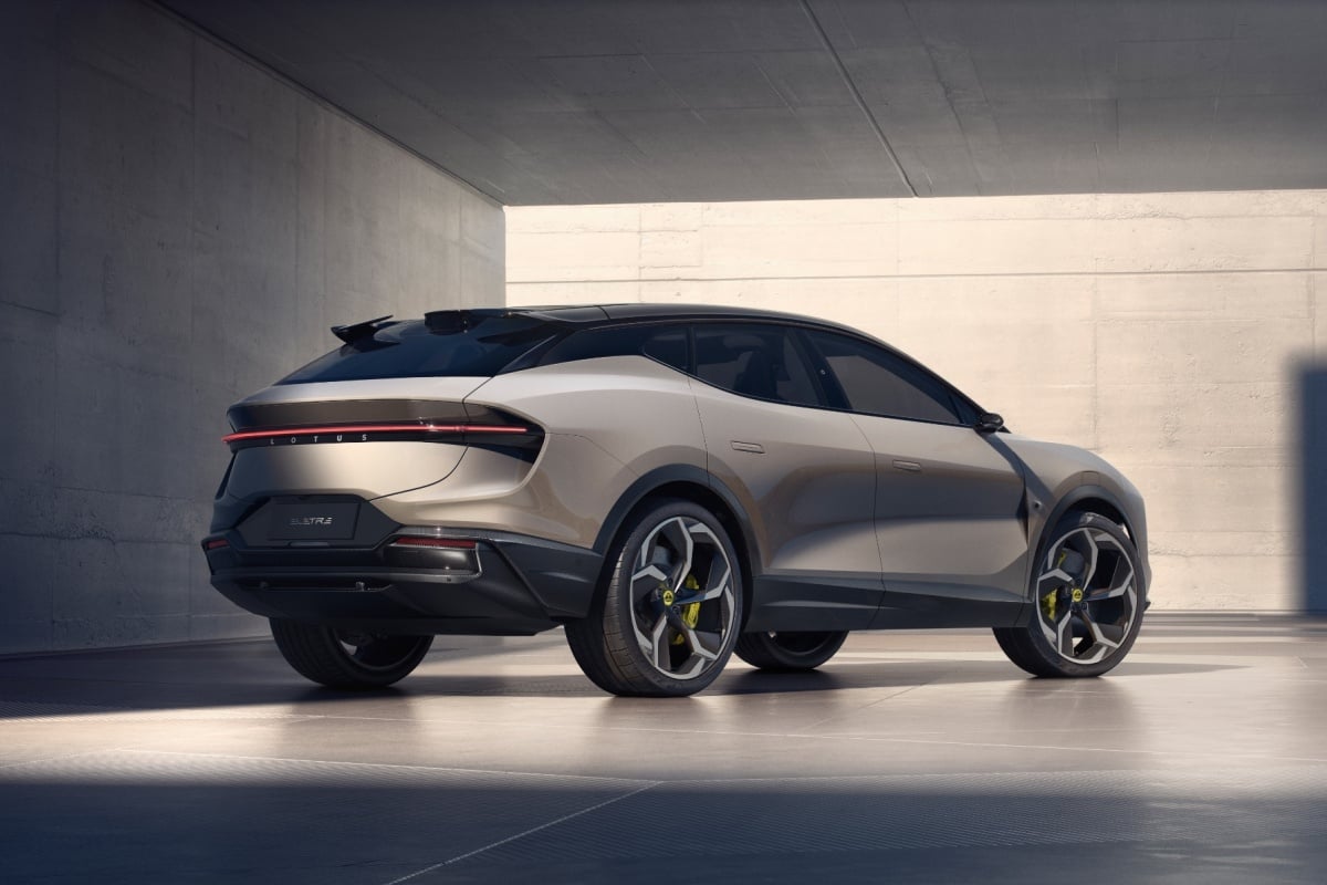 The new Lotus Eletre crossover: big, electric, powerful