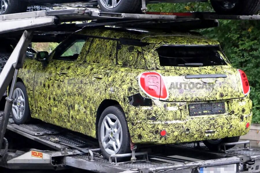 The new MINI Aceman compact electric crossover is being prepared for serial production