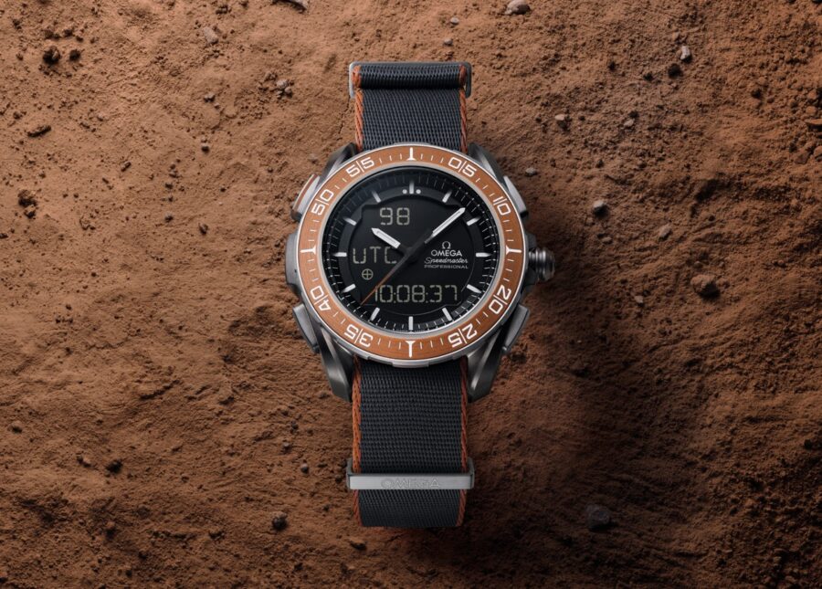 Omega’s Speedmaster X-33 Marstimer shows the time on Earth and Mars