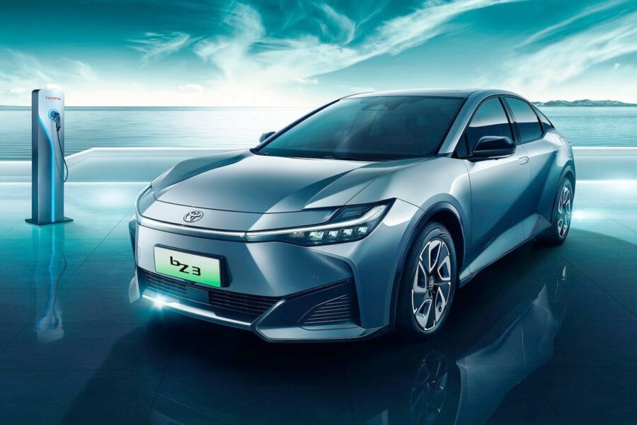 Toyota bZ3 electric sedan is officially presented