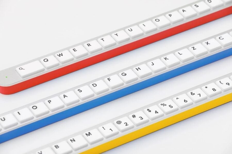 Google Gboard Bar — дивний концепт “однорядкової” клавіатури