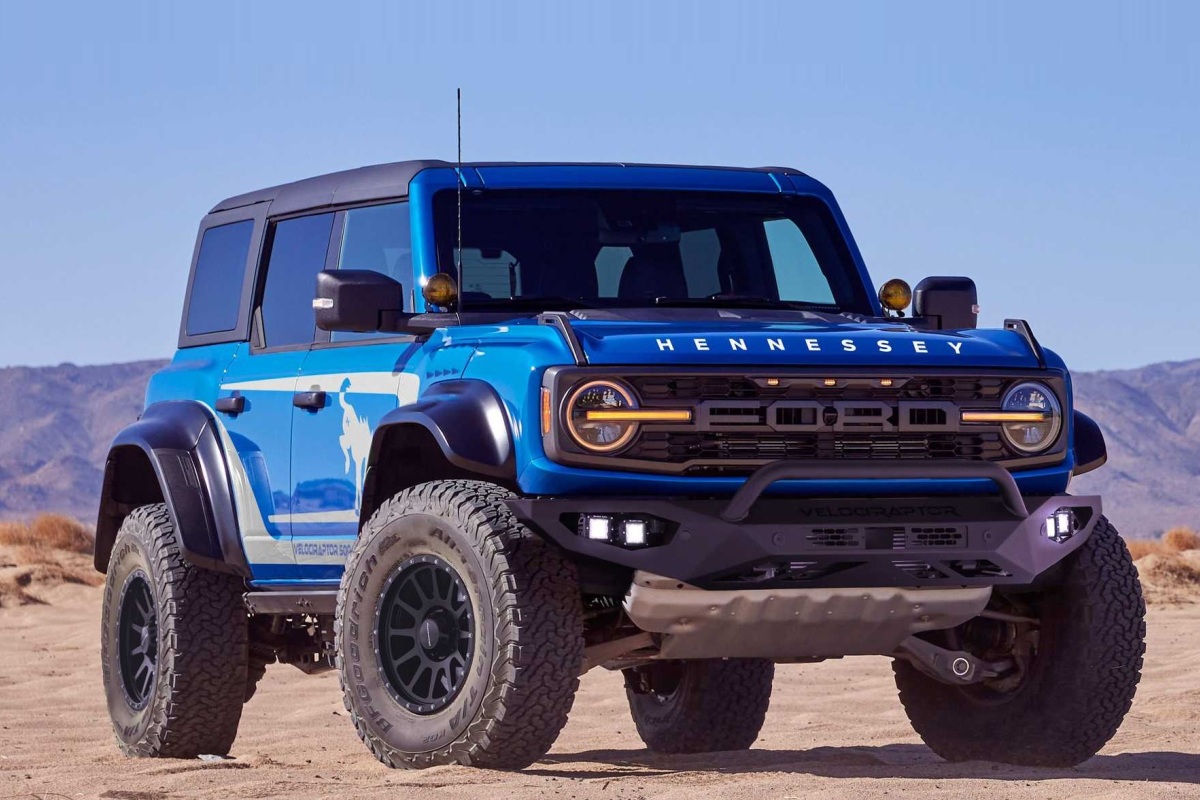 Hennessey VelociRaptor 500 Bronco supercar: half a thousand "horses" for off-road