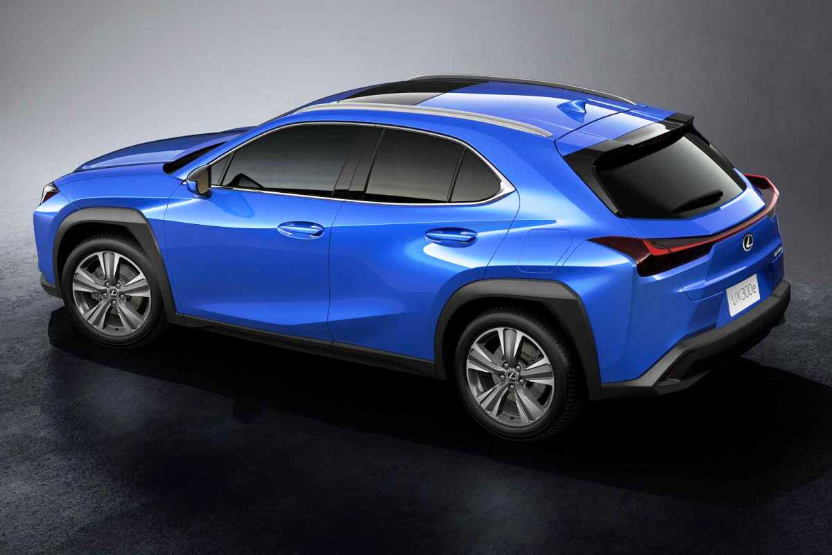 The updated Lexus UX 300e electric car has increased the power reserve by almost one and a half times