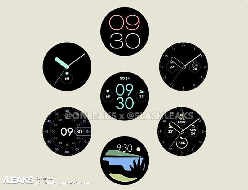 Нові зображення Pixel Watch показують дизайн ремінців, циферблатів та інтеграцію з Fitbit