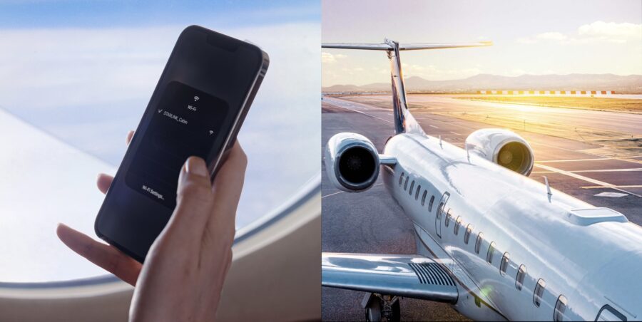 «Це ніби користуватися інтернетом вдома»: Starlink запроваджує сервіс підключення до Мережі в літаках