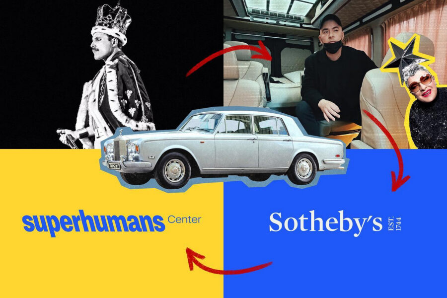 Andriy Danylko (Verka Serduchka) is selling Freddie Mercury’s Rolls-Royce at Sotheby’s. All the money will be used for the rehabilitation of the Ukrainian military