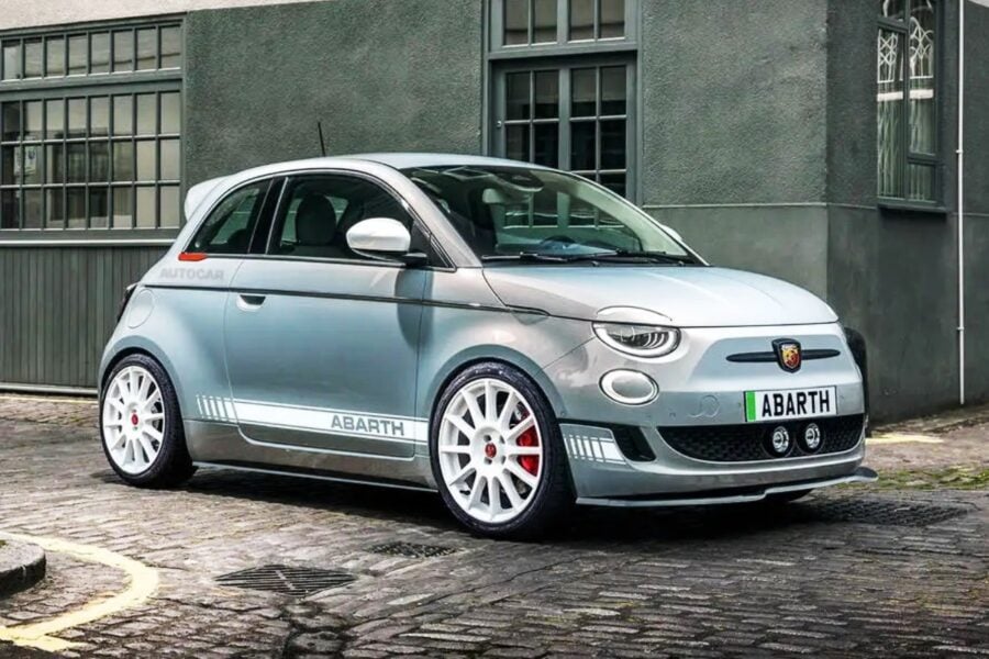 A “hot” version of the new FIAT 500e is being prepared, which will be called Abarth