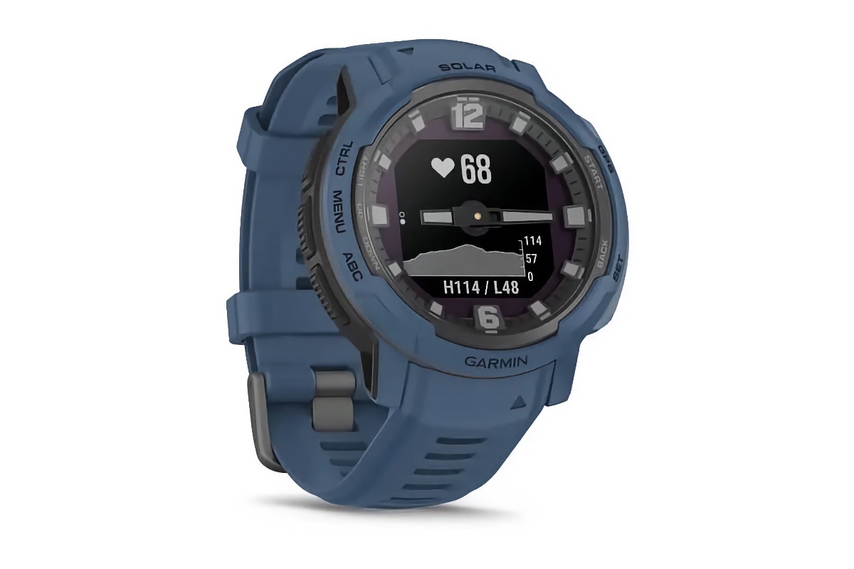 Garmin Instinct Crossover – захищений спортивний годинник з аналоговими стрілками