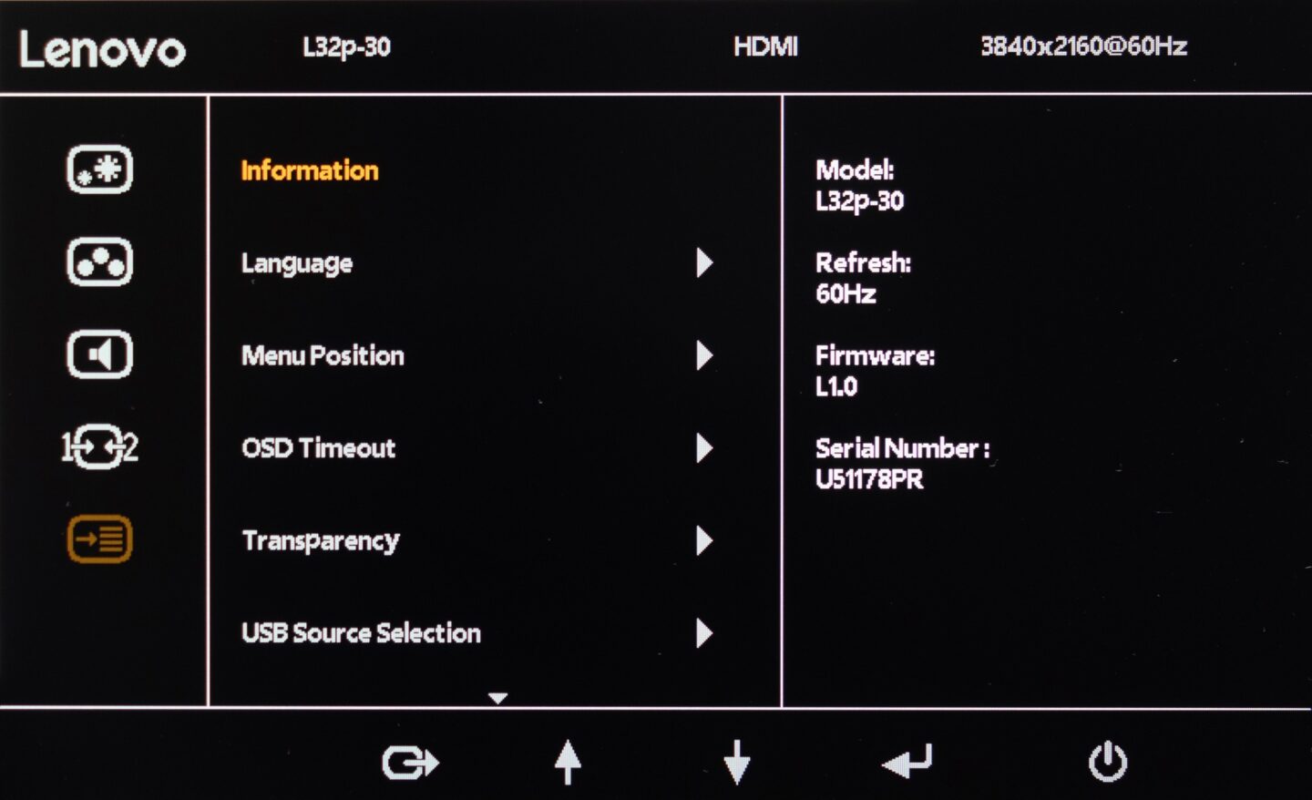 Огляд монітора Lenovo L32p-30