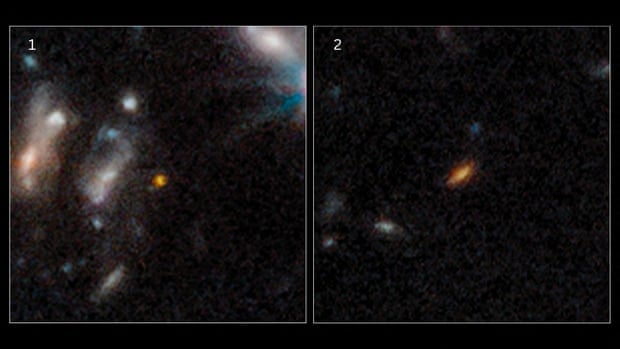 Телескоп Вебба знайшов дві найстаріші та найвіддаленіші галактики