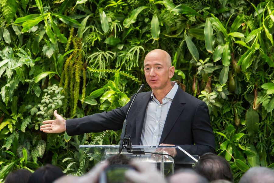 Jeff Bezos says he will give most of his $124 billion to charity during his lifetime