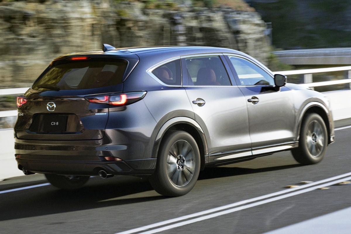 Updates for the Mazda CX-8: small changes for a large crossover