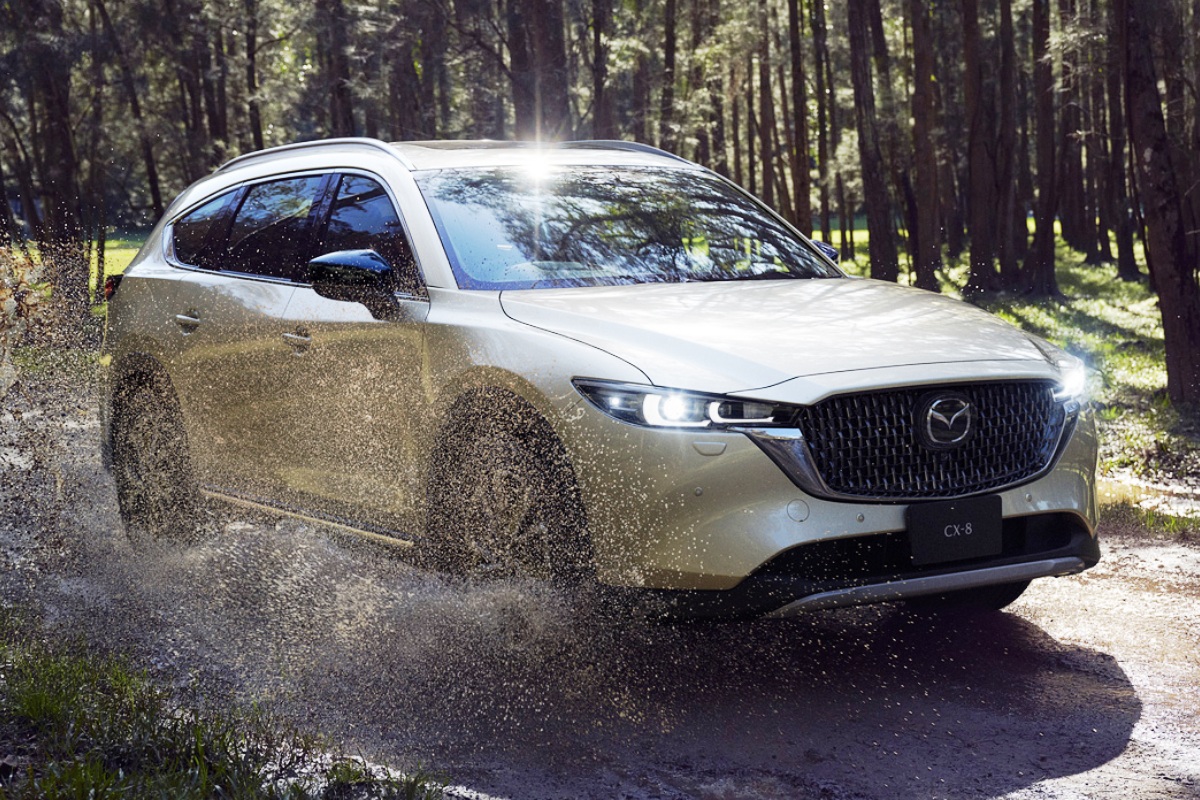Updates for the Mazda CX-8: small changes for a large crossover