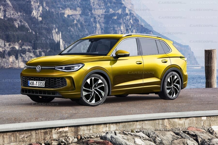 What the new Volkswagen Tiguan could look like: independent renders