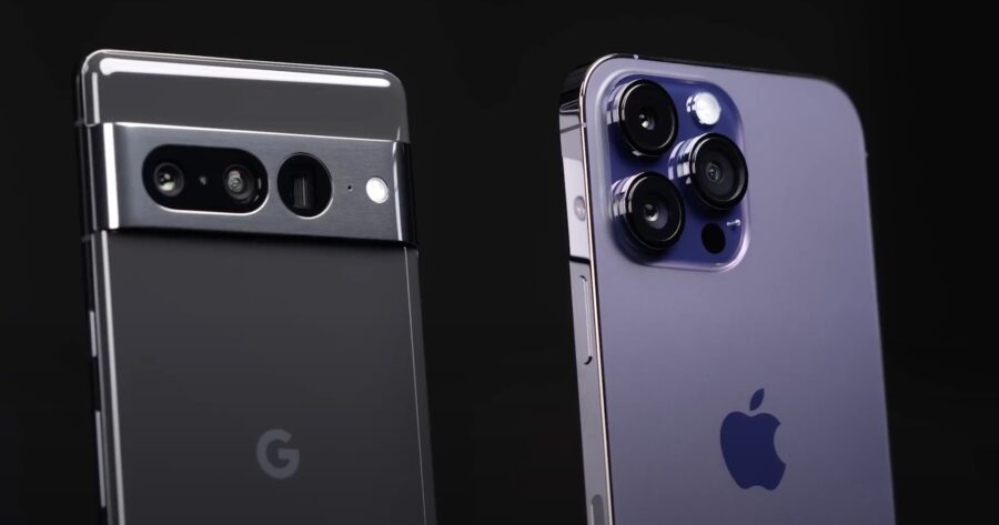 Google у рекламній кампанії показав, як iPhone 14 Pro заздрить Pixel 7 Pro
