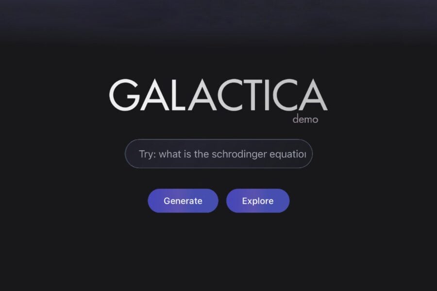 Meta закрила публічний тест Galactica, свого «ШІ для наукових завдань», тому що він створював псевдонаукові роботи