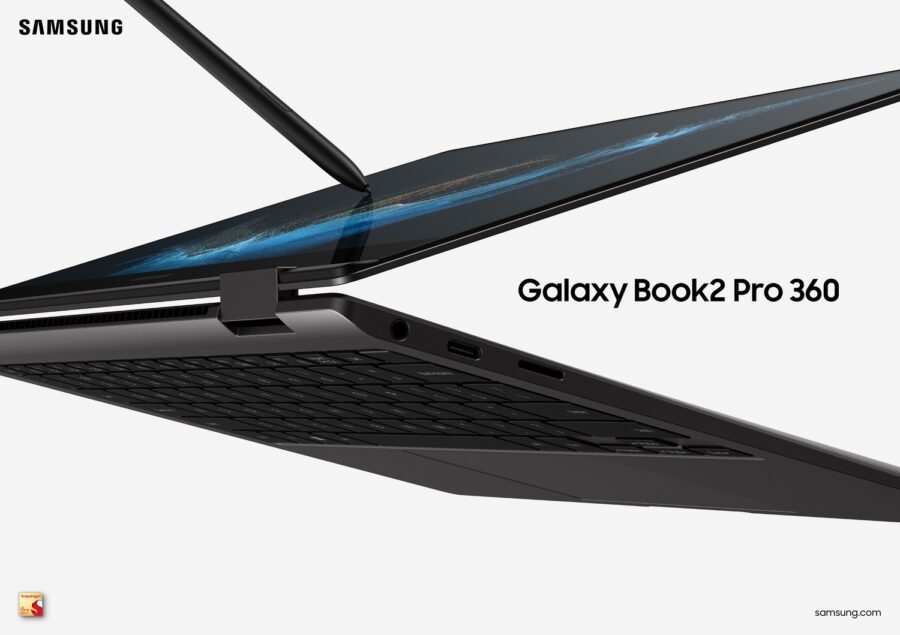Samsung анонсувала ноутбук Galaxy Book2 Pro 360 на чипсеті Snapdragon 8cx Gen 3