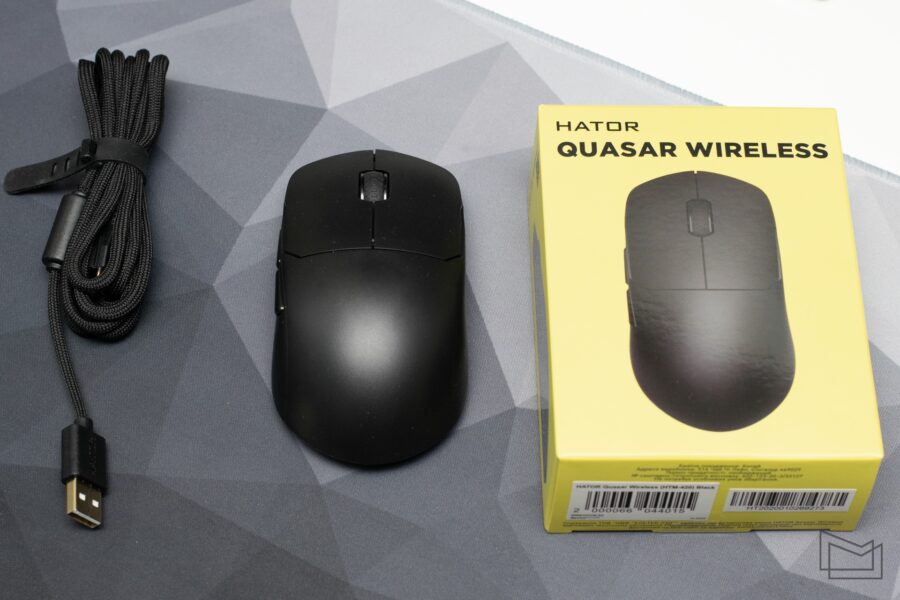 Огляд бездротової ігрової миші Hator Quasar Wireless