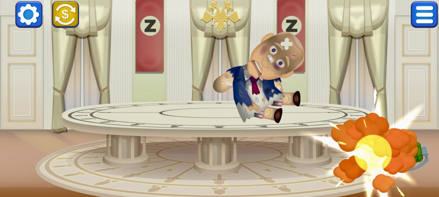 Kick the Pu - a new game for Android and iOS allows you to beat up putin and lukashenko