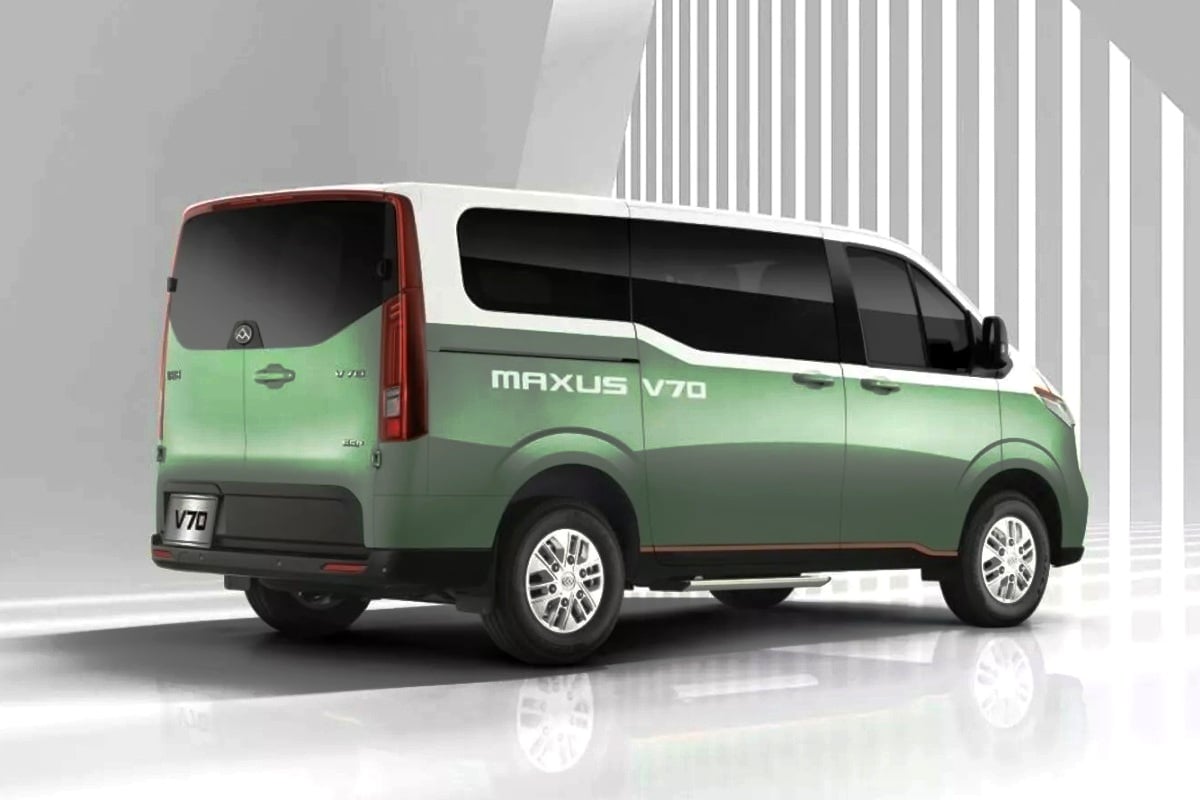 Oh really? The new Maxus V70 van is not electric, but diesel
