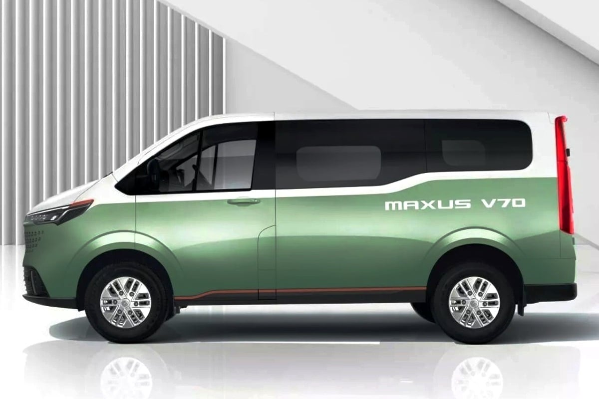 Oh really? The new Maxus V70 van is not electric, but diesel