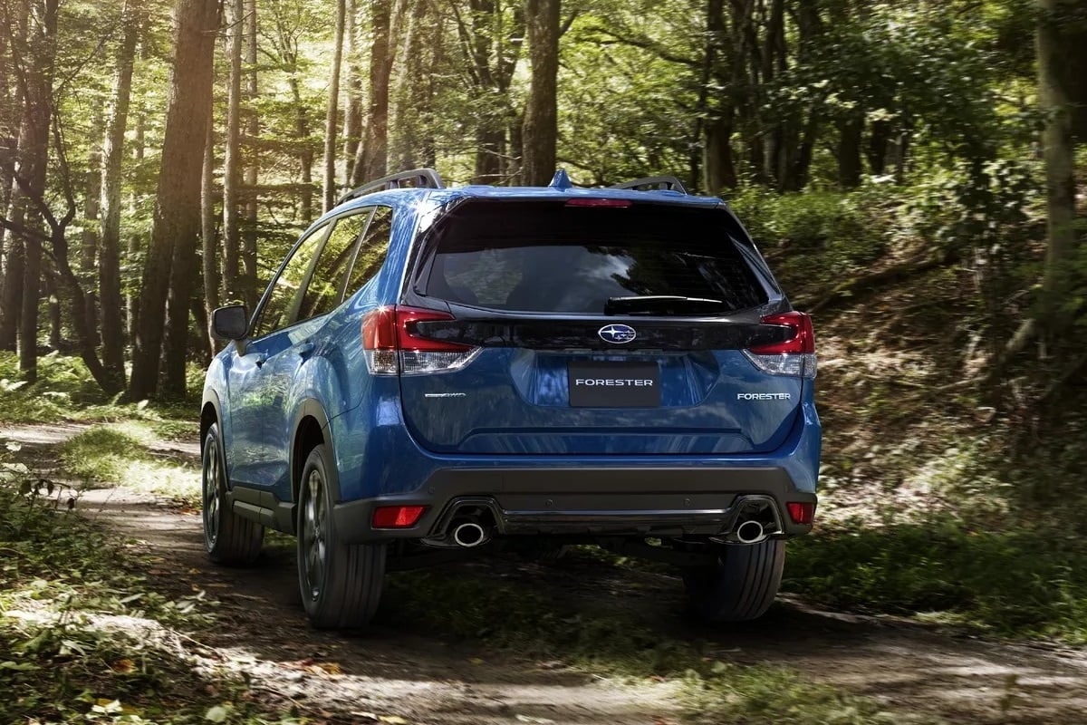 Special version of the Subaru Forester XT-Edition: with a turbo engine and without a display in the cabin