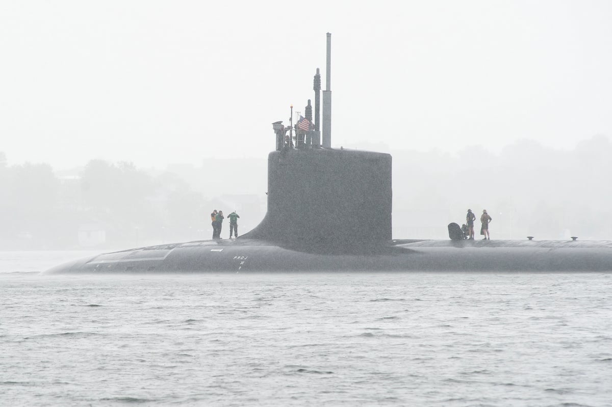 The number of US Navy nuclear submarines off the coast of Europe has doubled