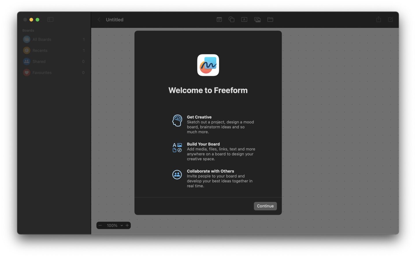 Updates to Apple's operating systems come with a new Freeform app