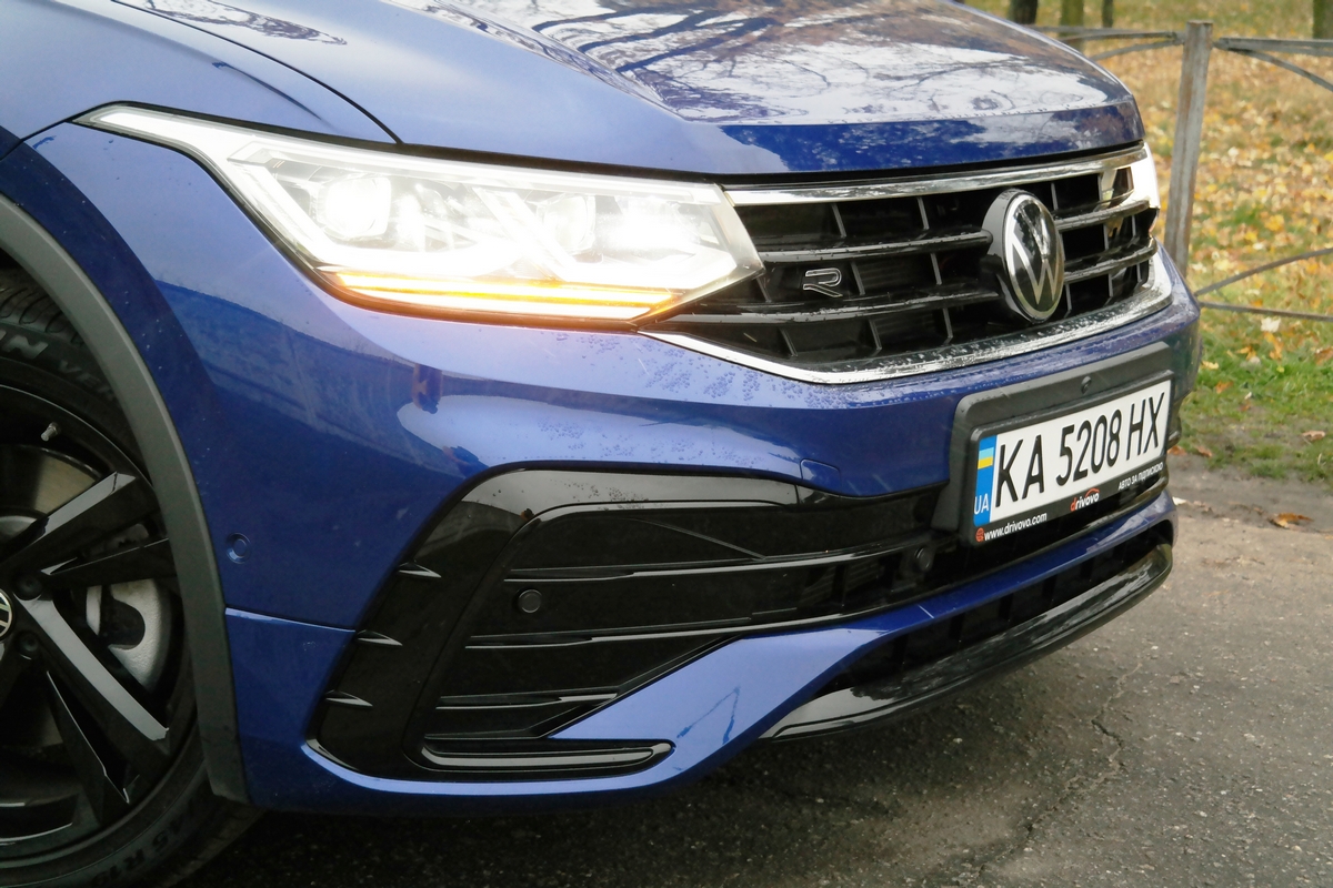 Volkswagen Tiguan R-Line car test drive: family sport