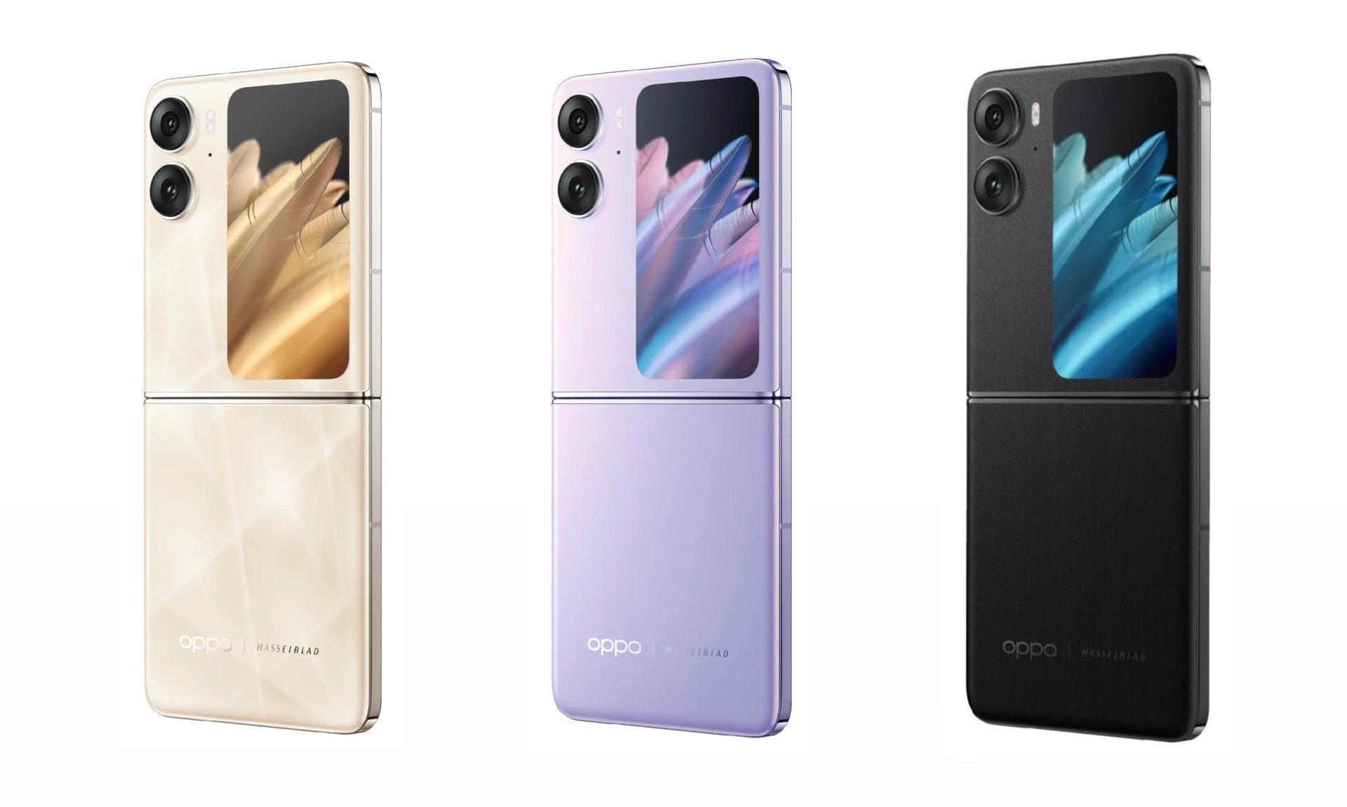 The available colors for the Oppo Find N2 Flip