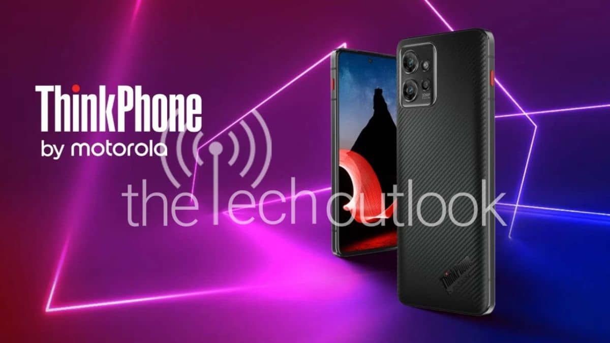 Lenovo's business devices may include a smartphone — Motorola's ThinkPhone