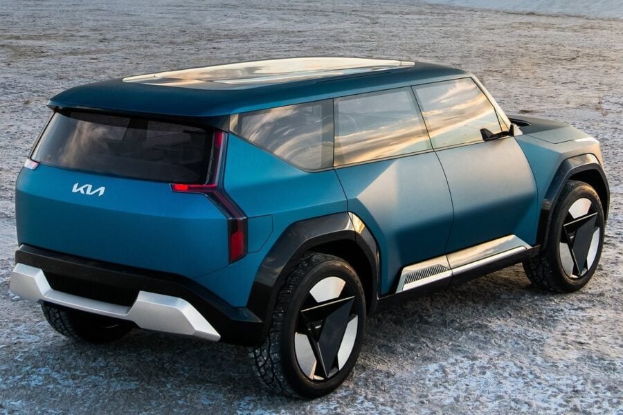 Large electric KIA EV9 SUV: detailed technical information