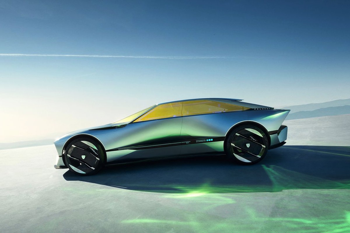 The Peugeot Inception concept car is a glimpse into the electric future of 2025 • Mezha.Media