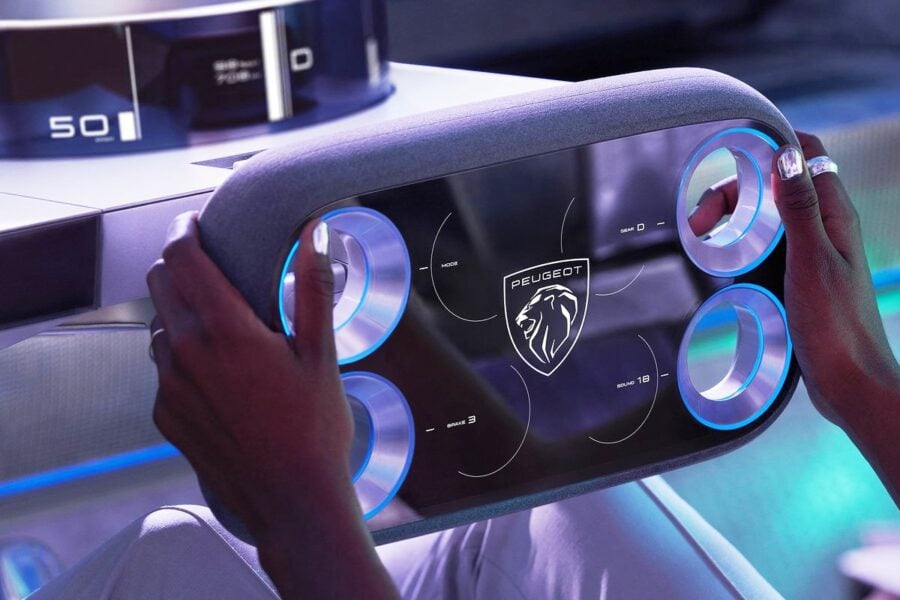 The Peugeot Inception concept car is a glimpse into the electric future of 2025