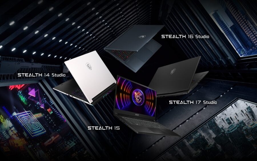 MSI анонсує серію ноутбуків на базі графіки GeForce RTX 40