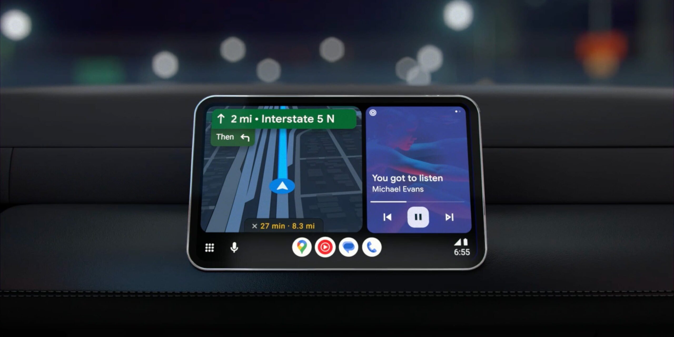 Users have started receiving the updated version of Android Auto
