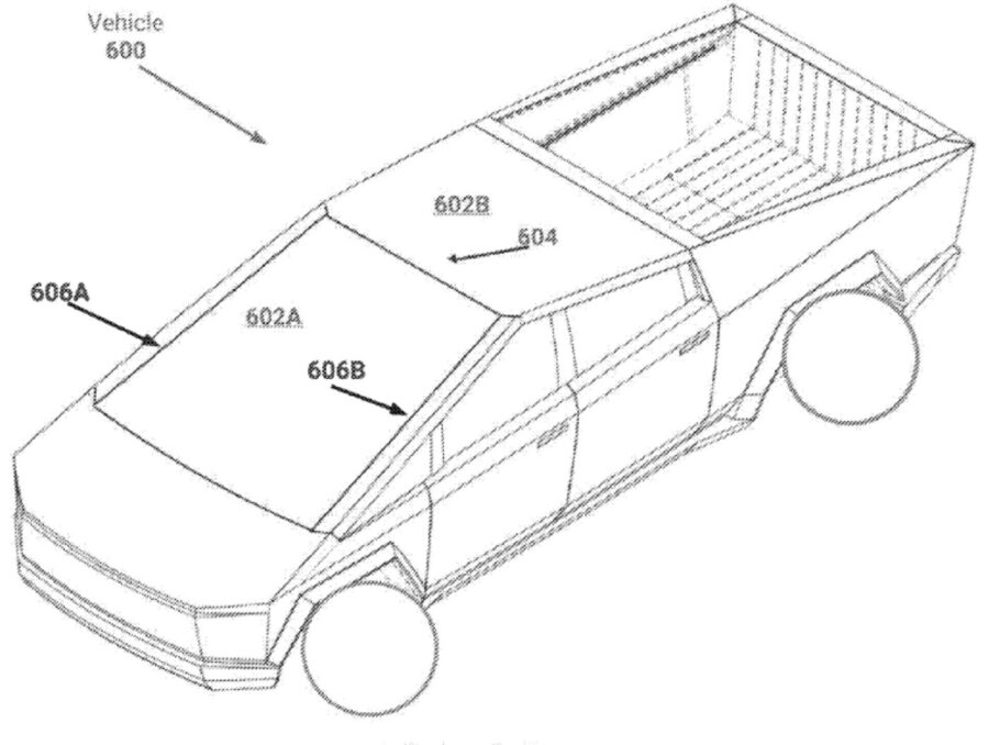 Tesla has received a patent for a new glass for the Cybertruck