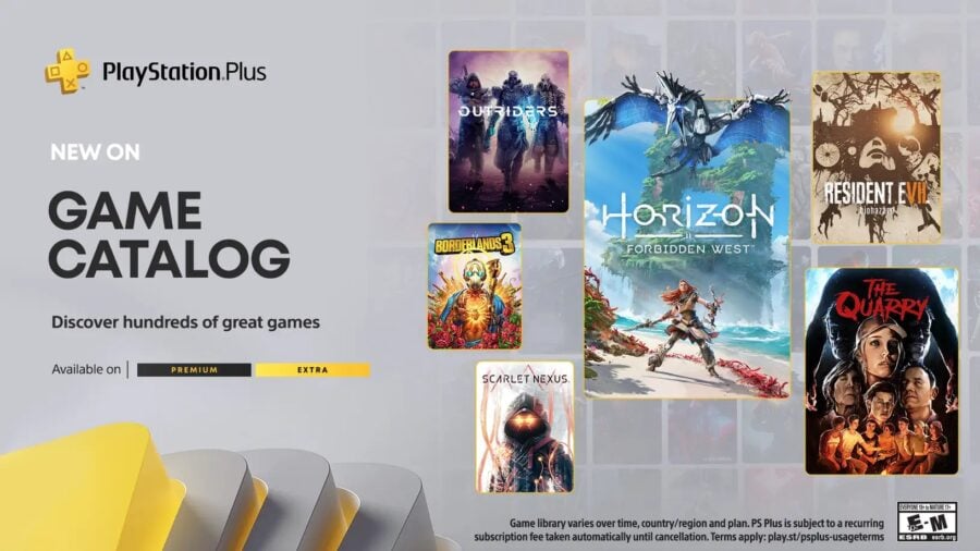 Безплатні ігри для PS Plus Extra та Premium у лютому: Horizon Forbidden West, Resident Evil 7, Borderlands 3 та інші