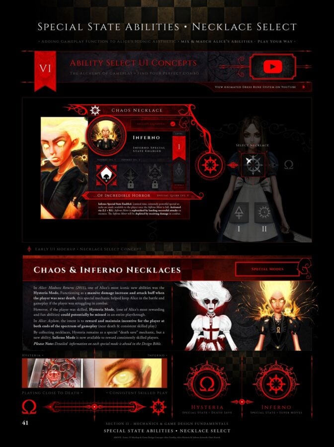 Alice: Asylum – there is no game and it is not known if there will be one at all, but there is a cool PDF-artbook