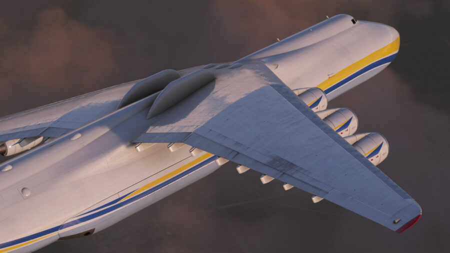 У річницю знищення «Мрії» віртуальний Ан-225 злетить у Microsoft Flight Simulator