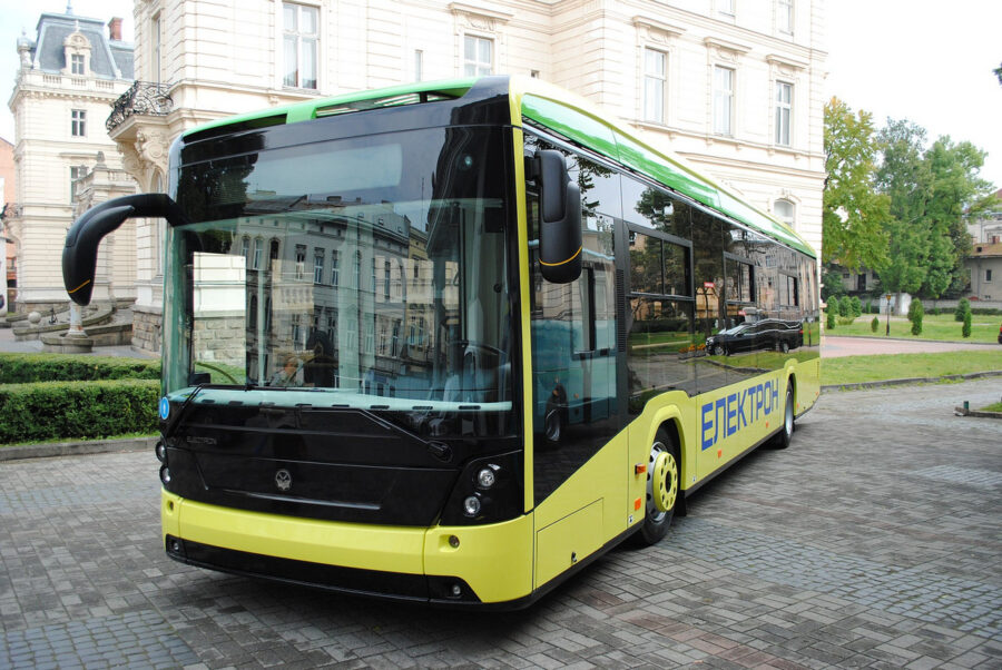 У Львові розпочалось тестування тролейбуса «Електрон» з автономним ходом