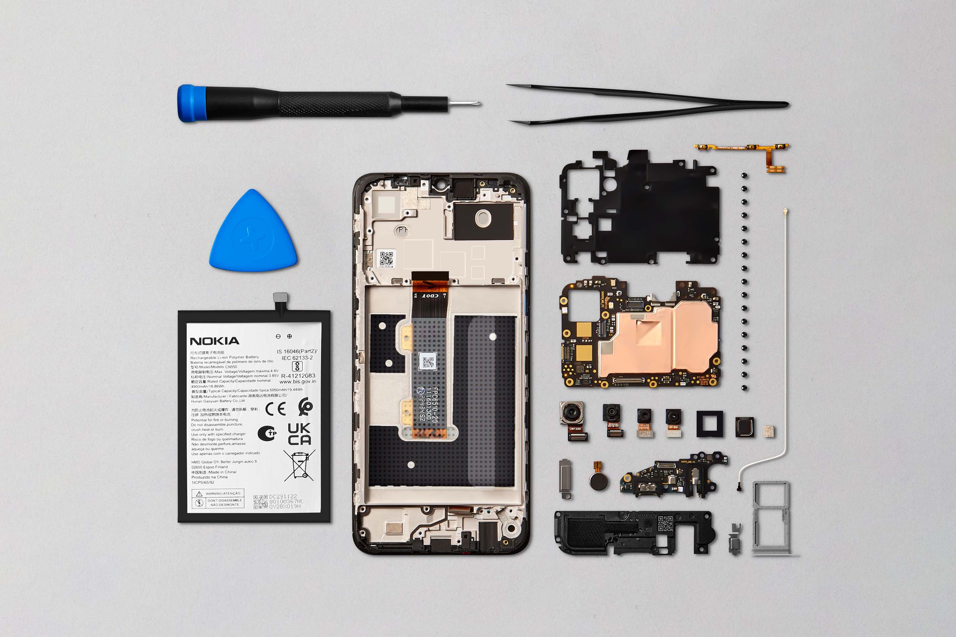 Can be repaired in minutes: HMD showed the Nokia G22 smartphone at MWC