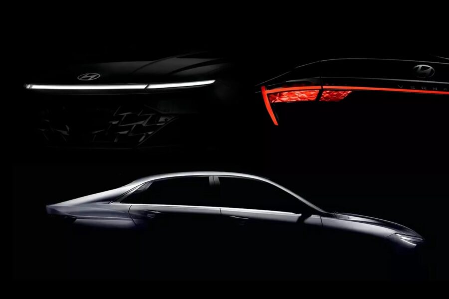 Новий доступний седан Hyundai Verna: перші тизер-зображення