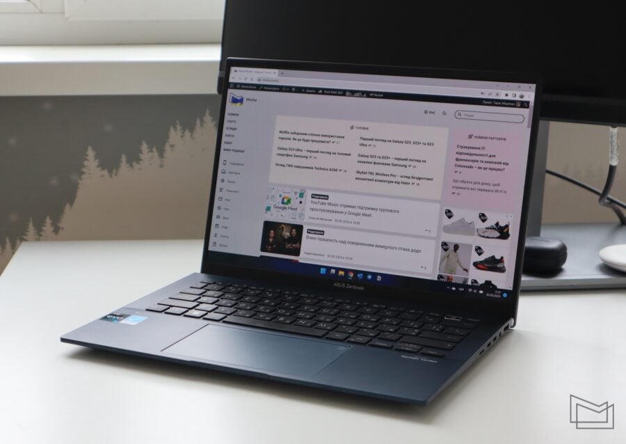 Zenbook 14 OLED (UX3402ZA) – a review of a 14-inch ASUS laptop with good battery life