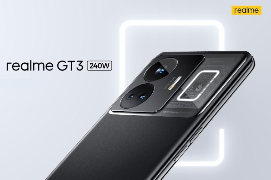 Realme GT3 charged to 100% in 9 minutes 37 seconds from 240 W charger