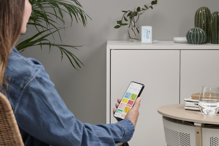 IKEA introduced a smart indoor air quality sensor