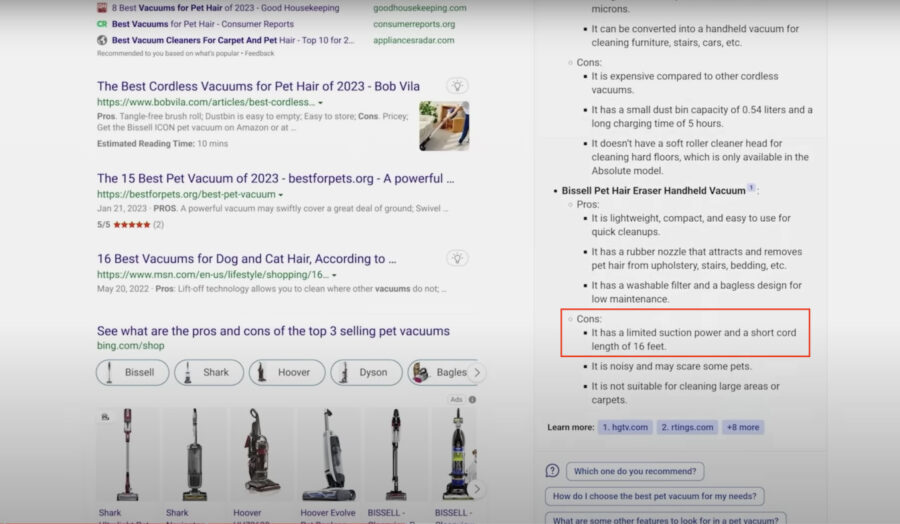 Not only Google Bard: the chatbot of the Microsoft Bing search engine also made small mistakes during the presentation